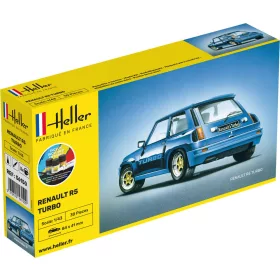 Heller - STARTER KIT Renault R5 Turbo