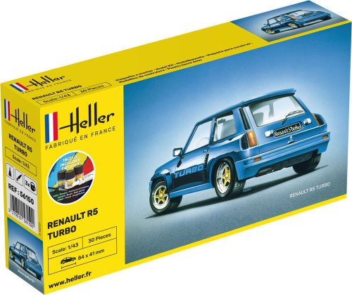 Heller - STARTER KIT Renault R5 Turbo