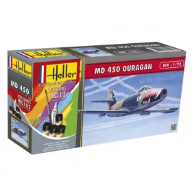 Heller - Md450 Ouragan repülő makett