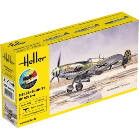   Heller - STARTER KIT Messerschmitt Bf 109 K-4 repülő makett
