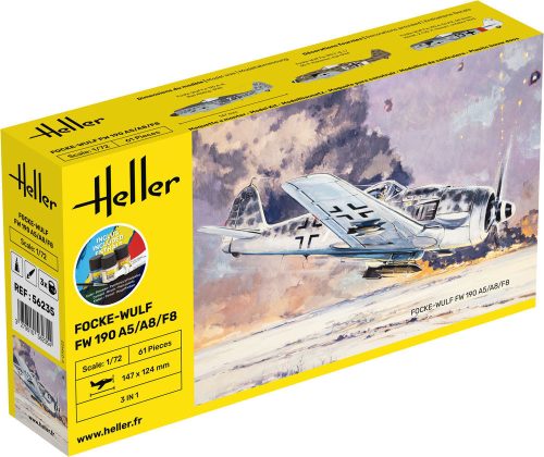 Heller - STARTER KIT FW 190 A5/A8/F8