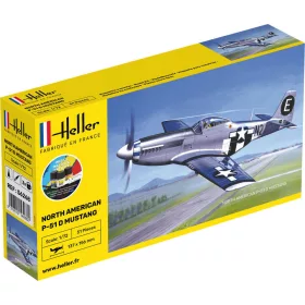 Heller - Mustang P-51 repülő makett