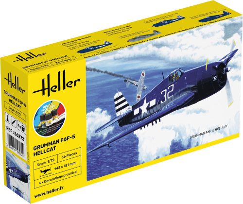 Heller - STARTER KIT F6F Hellcat