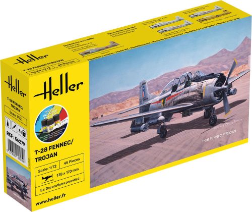 Heller - STARTER KIT T-28 FENNEC /TROJAN