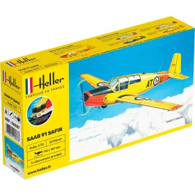 Heller - STARTER KIT SAFIR 91 repülő makett