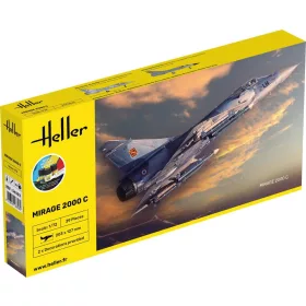 Heller - STARTER KIT Mirage 2000 C repülő makett