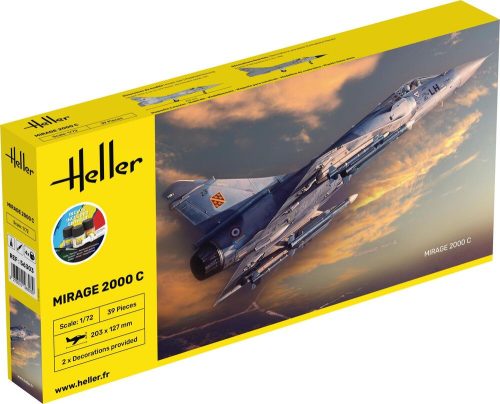 Heller - STARTER KIT Mirage 2000 C