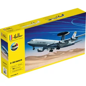 Heller - STARTER KIT E-3B Awacs repülő makett