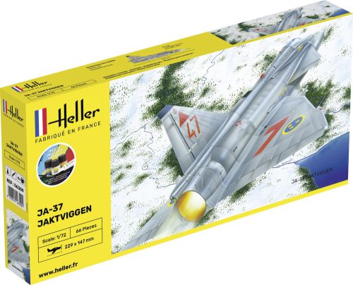 Heller - STARTER KIT Ja-37 Jaktviggen