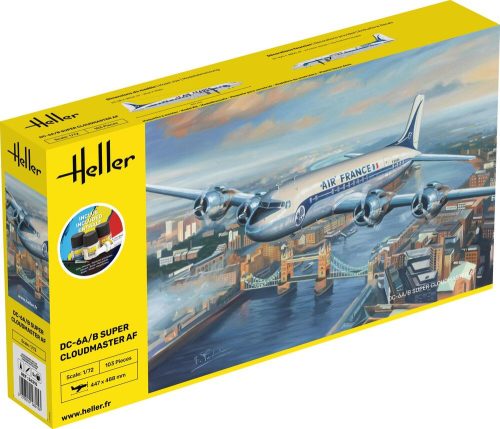 Heller - STARTER KIT DC6 Super Cloudmaster AF