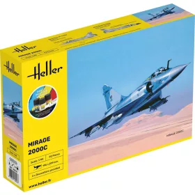 Heller - STARTER KIT Mirage 2000 C repülő makett