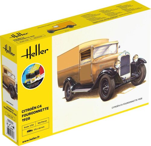 Heller - STARTER KIT Citroen C4 Fourgonnette 1926