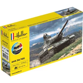 Heller - Amx 30/105 harcjármű makett