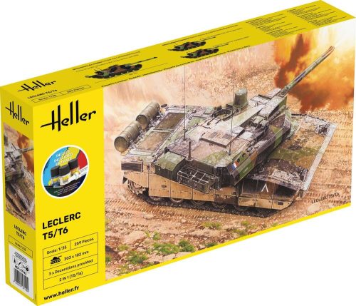 Heller - STARTER KIT Leclerc T5/T6