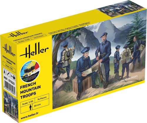 Heller - STARTER KIT French Mountain Troops