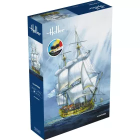 Heller - STARTER KIT Le Superbe hajó makett