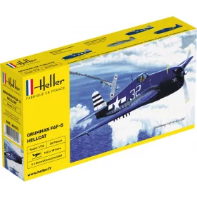 Heller - Grumman F6F Hellcat repülő makett