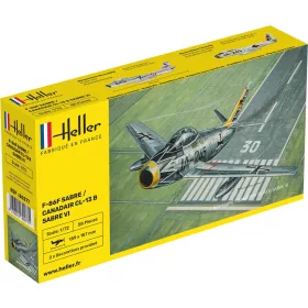   Heller - F-86F SABRE / CANADAIR CL-13 B Sabre VI repülő makett
