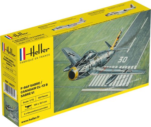 Heller - F-86F SABRE / CANADAIR CL-13 B Sabre VI