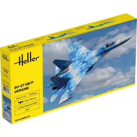 Heller - SU-27 UB/P Ukraine repülő makett