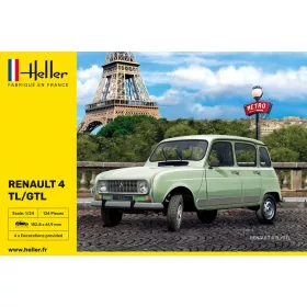 Heller - Renault 4l autó makett