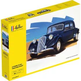 Heller - Citroen 15 SIX Traction Avant autó makett