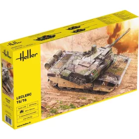 Heller - Leclerc T5/T6 tank makett