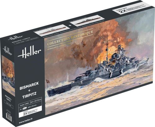 Heller - Bismarck + Tirpitz TWINSET