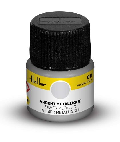 Heller - Acrylic Paint 011 Silver Metallic