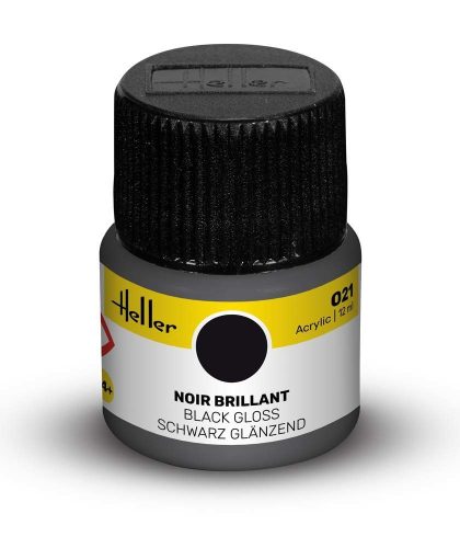 Heller - Acrylic Paint 021 Black Gloss