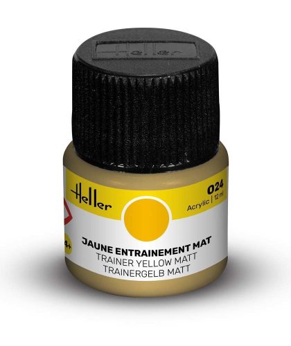 Heller - Acrylic Paint 024 Trainer Yellow Matt