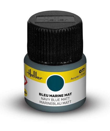 Heller - Acrylic Paint 077 Navy Blue Matt