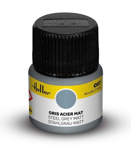 Heller - Acrylic Paint 087 Steel Grey Matt