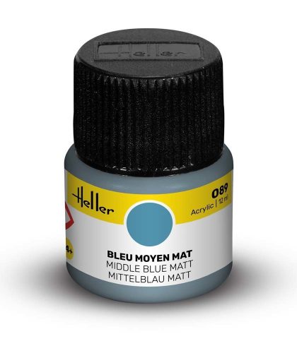 Heller - Acrylic Paint 089 Middle Blue Matt