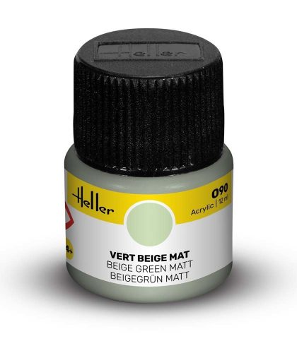 Heller - Acrylic Paint 090 Beige Green Matt