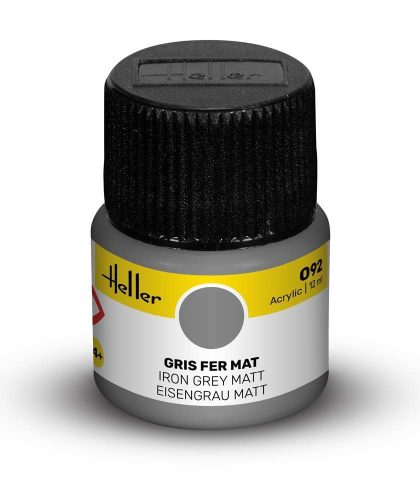 Heller - Acrylic Paint 092 Iron Grey Matt