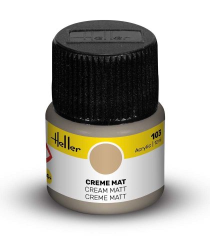 Heller - Acrylic Paint 103 Cream Matt