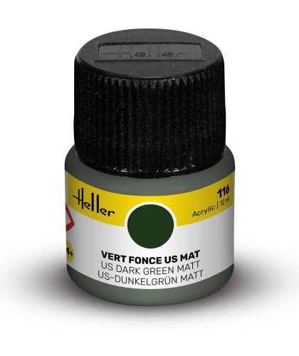 Heller - Acrylic Paint 116 US Dark Green Matt