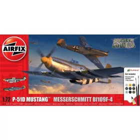 Airfix - P-51D Mustang vs Bf109F-4 Dogfight Double