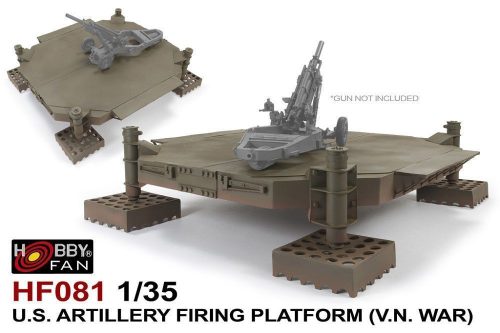 Hobby Fan - U.S.Artillery Firing Platform(V.N.War) (for kit AF35006)