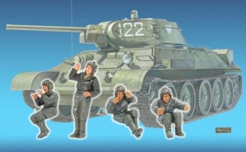 Hobby Fan - T-34 Tank Crew(1)- 4 Figures