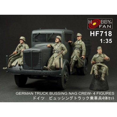Hobby Fan - German truck BÜSSING NAG crew 4 Fig.