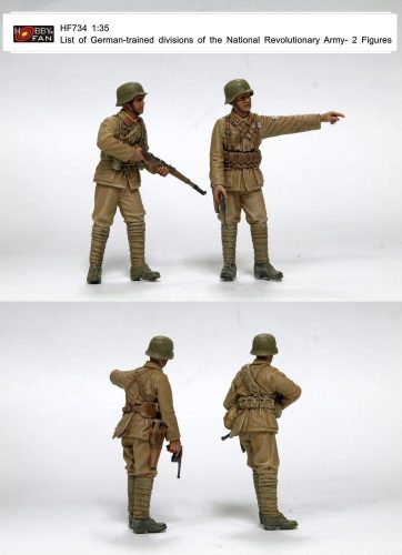 Hobby Fan - List of German-trained divisions of the National Revolutionary Army-2 resin figures