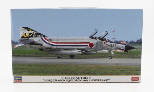 Hasegawa - McDONNEL DOUGLAS F-4EJ PHANTOM II 303SQ DRAGON SQUADRON MILITARY AIRPLANE 1960 /