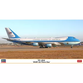   Hasegawa - BOEING VC-25A AIRPLANE 2022 - AIR FORCE ONE - PERSONAL AIRPLANE PRESIDENT UNITED STATE OF AMERICA /