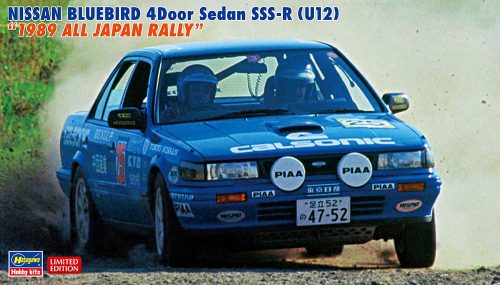 Hasegawa - Nissan Datsun Bluebird Sedan Sss-R (U12) Team Calsonic Rally Japan 1989 - N 25 - N 23