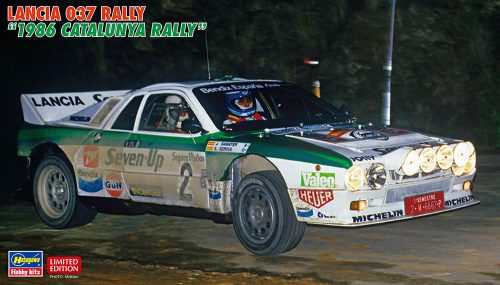Hasegawa - Lancia 037 Rally Seven-Up N 2 Rally Catalunya 1986 J.Sabater - S.Servia