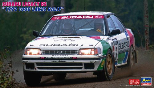 Hasegawa - Subaru Legacy Rs Subaru Sti N 6 Rally 1000 Lakes 1992 B.Berglund - A.Vatanen