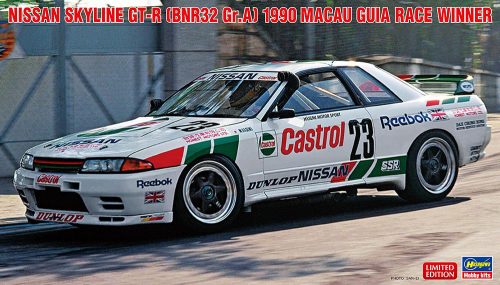 Hasegawa - Nissan Skyline Gt-R (Bnr32) Gr.A N 23 Winner Macau Guia Race 1990 M.Hasemi