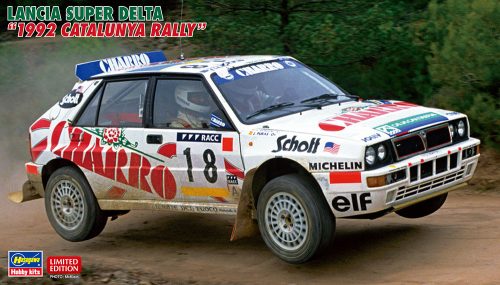 Hasegawa - Lancia Delta Hf Integrale N 18 Rally Catalunya 1992 J.Puras - A.Romani